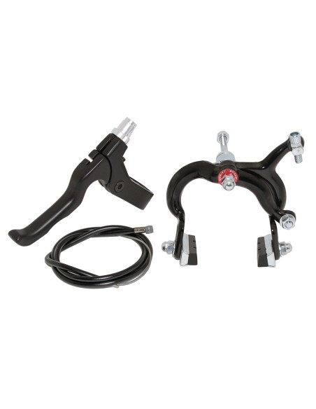 730 Front Alloy Brake Set Black.